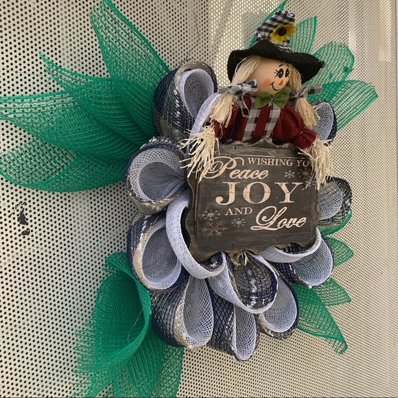 Spring Wreath Sample / Custom Order - Picture 4 of 4